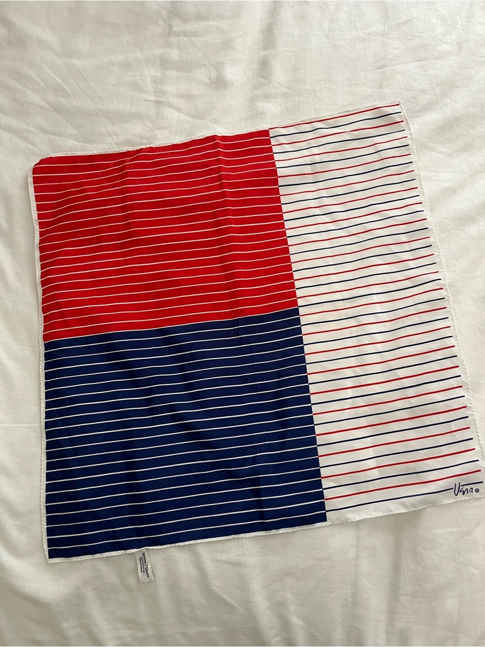 Vera Neumann Vintage Made in Japan Square Scarf